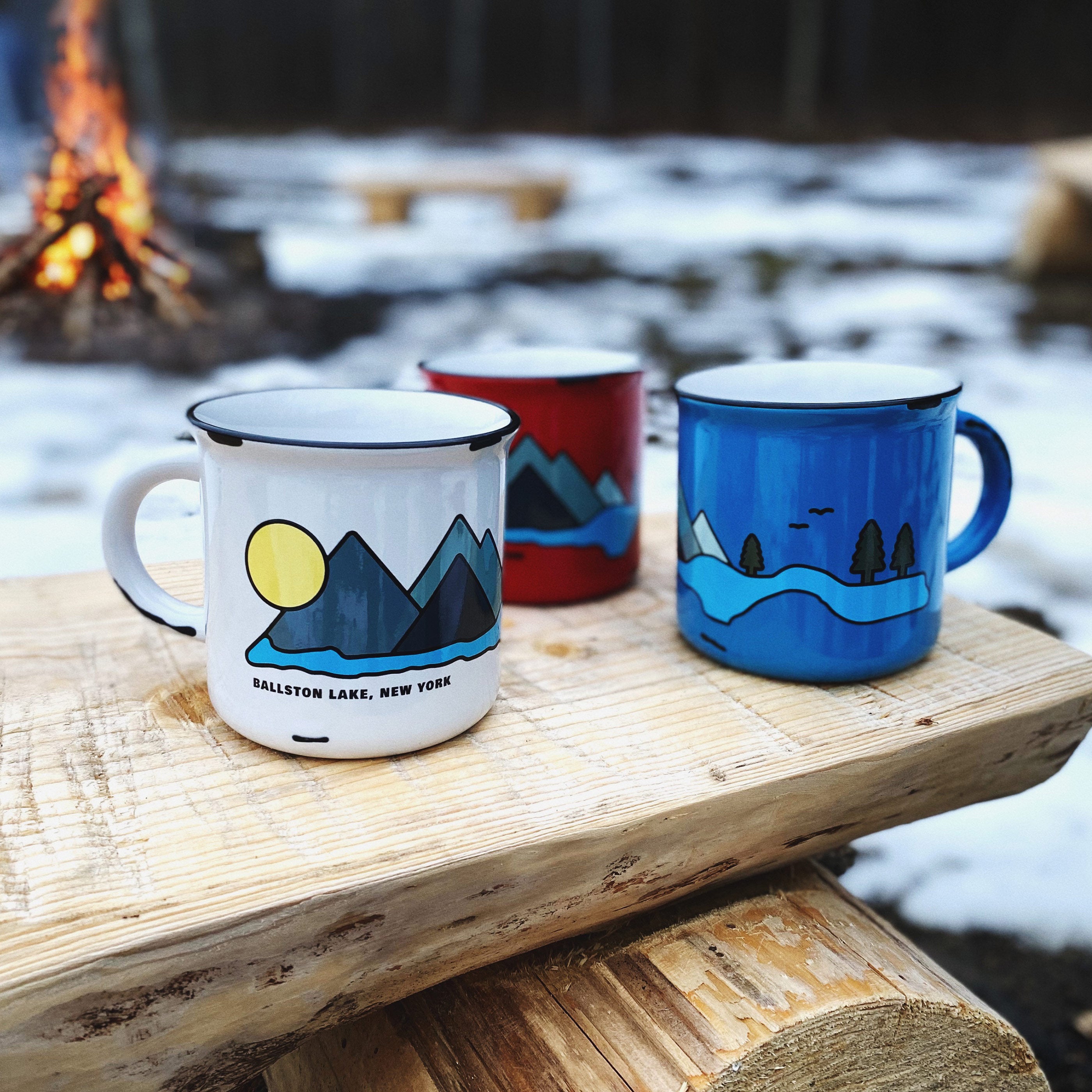 Ballston Lake Camp Mug