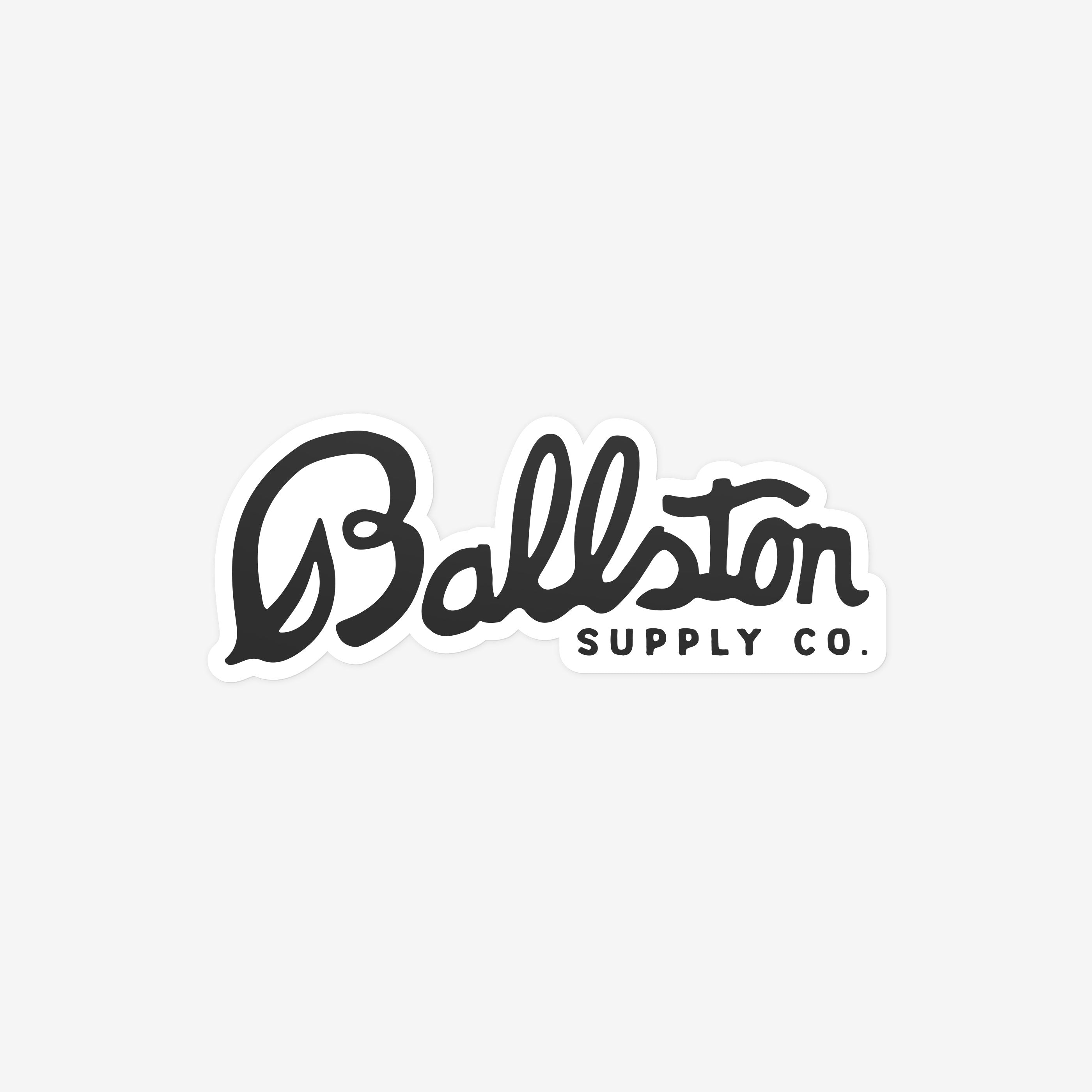 Ballston Logo Sticker