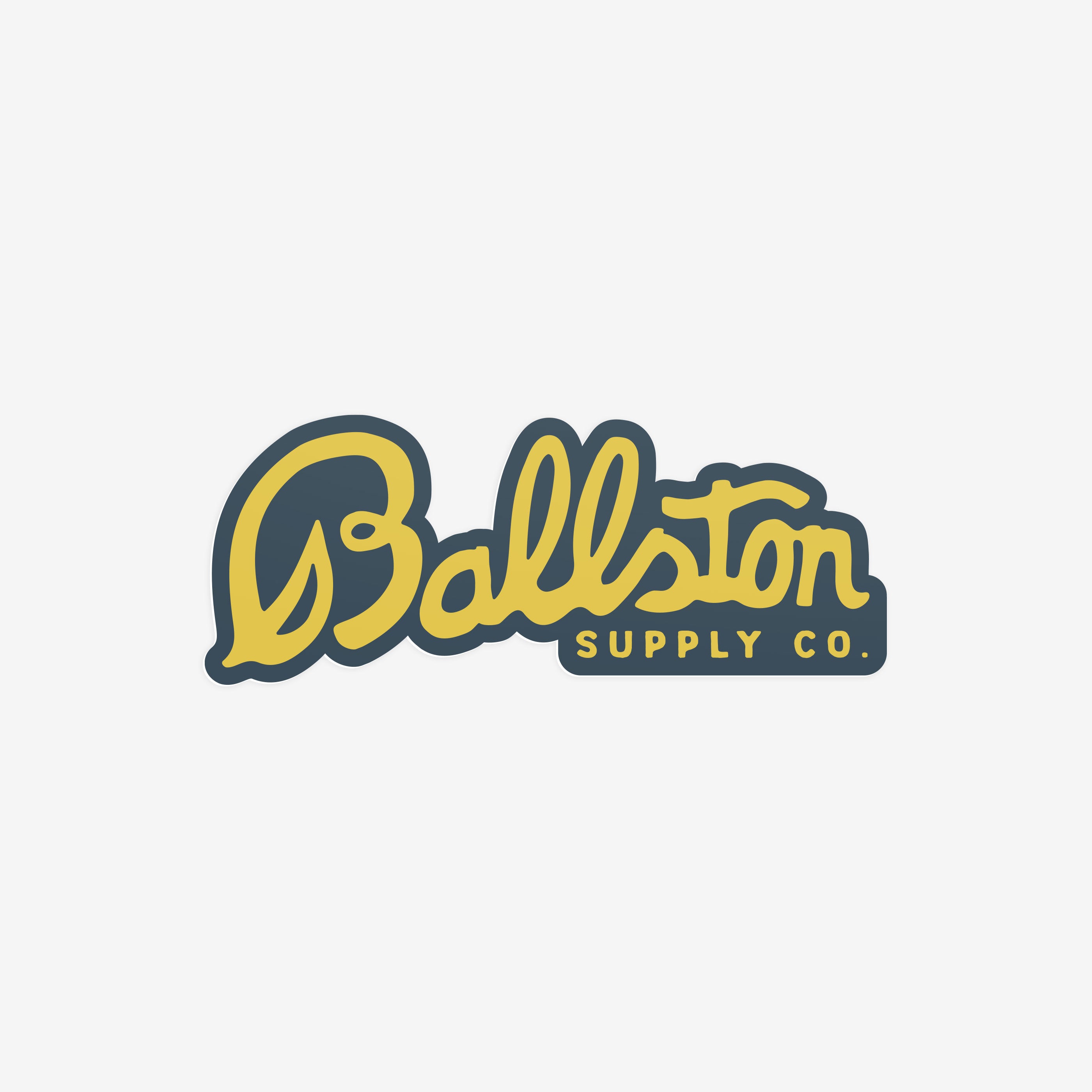 Ballston Logo Sticker