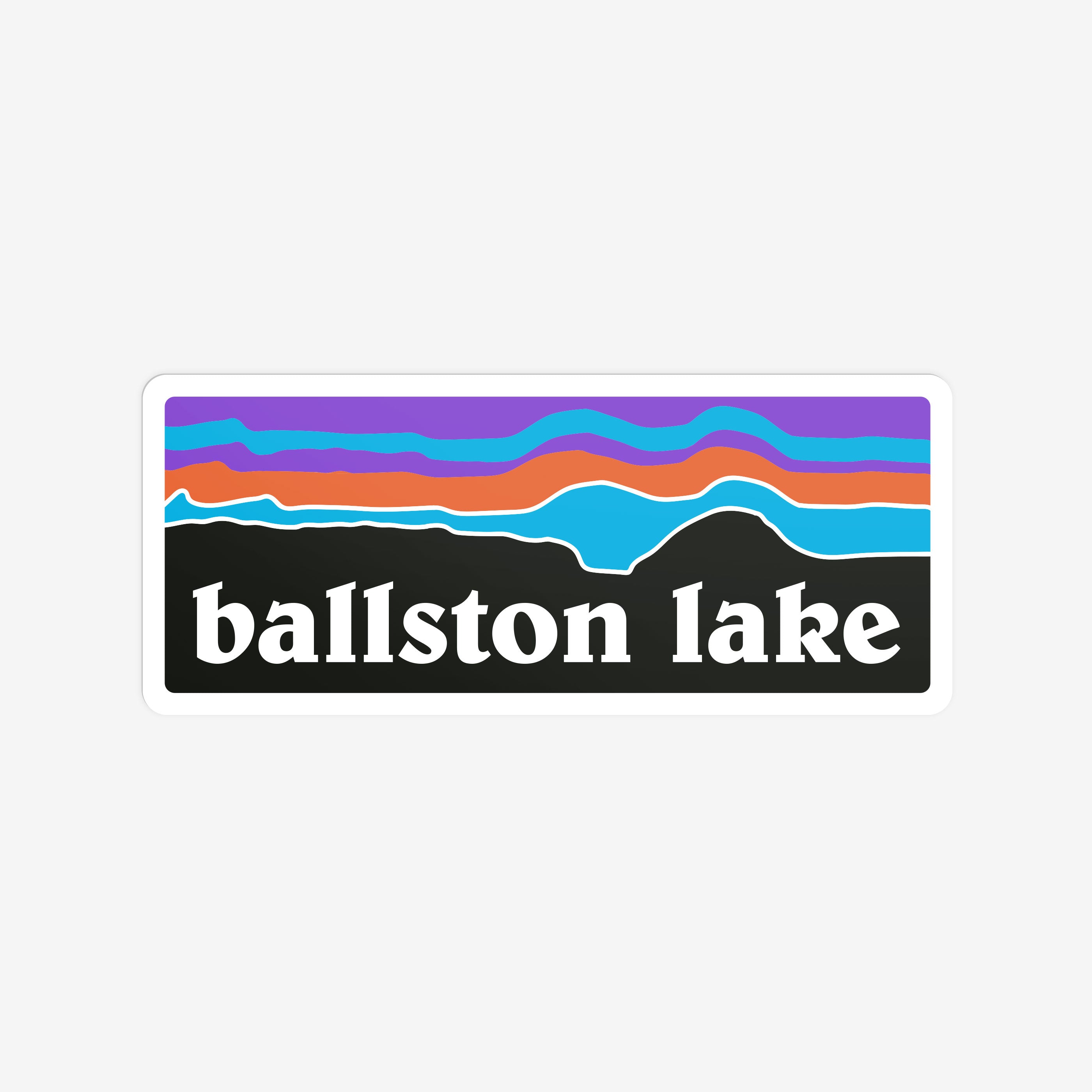 Ballstagonia Sticker
