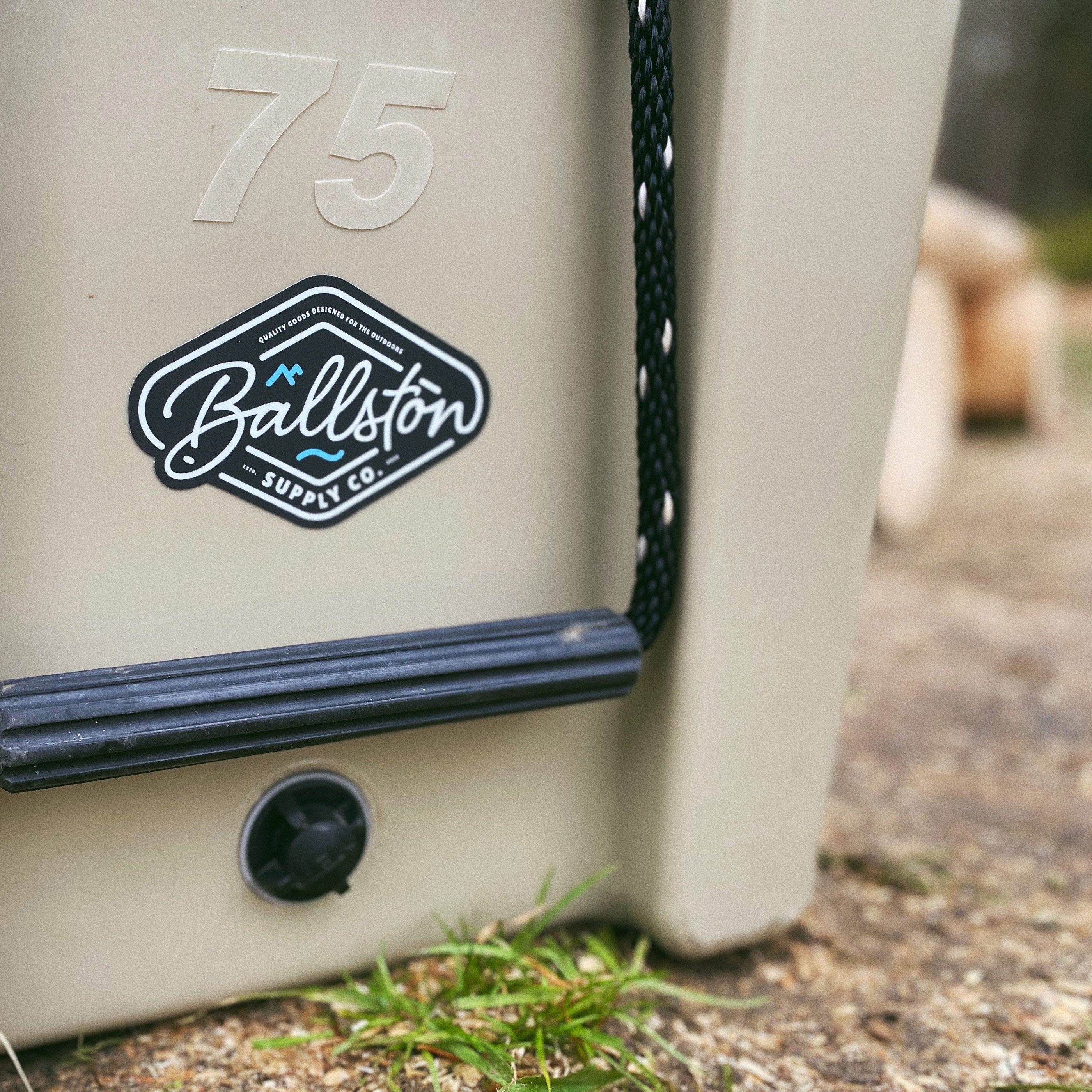 Mountain & Wave Sticker