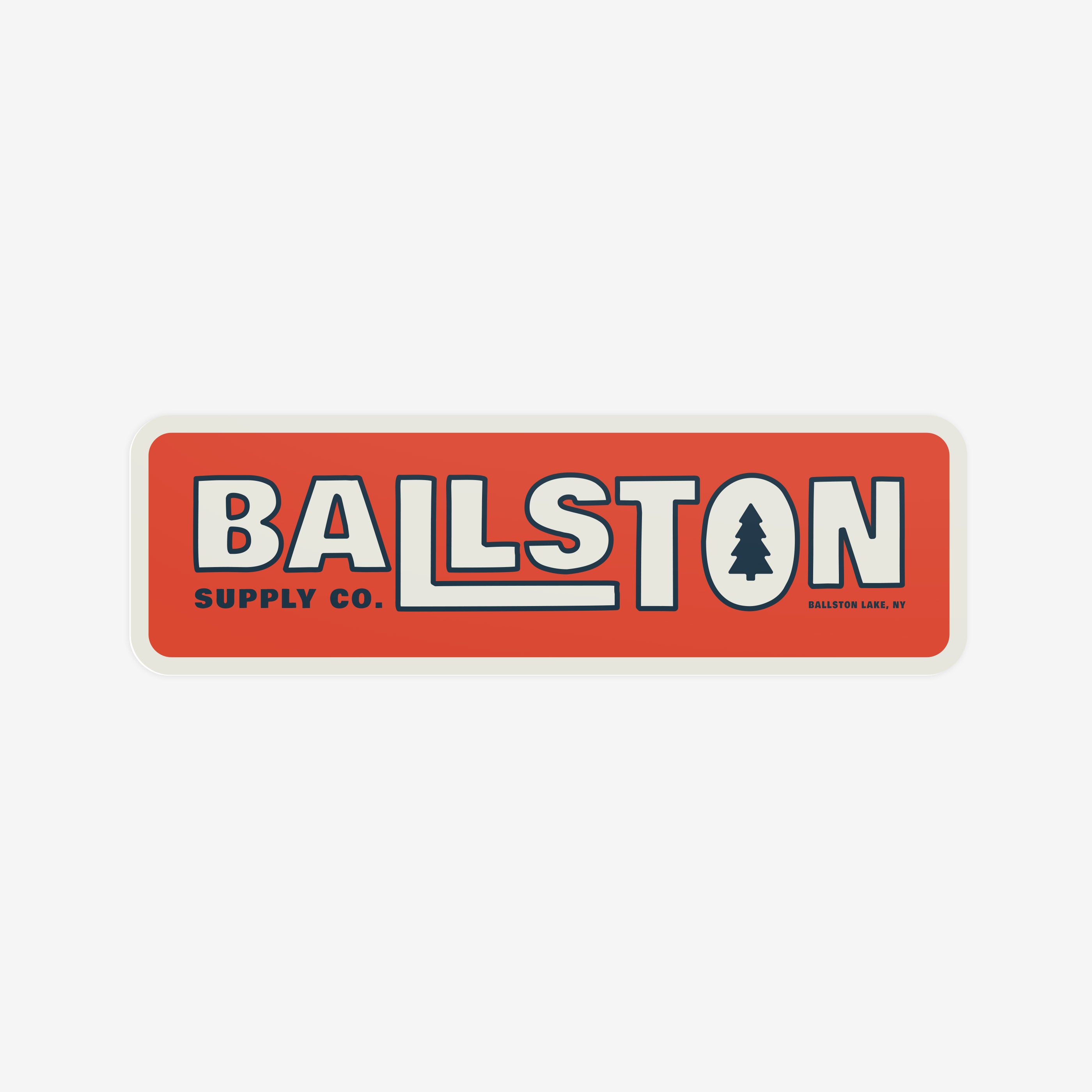 Ballston Retro Sticker