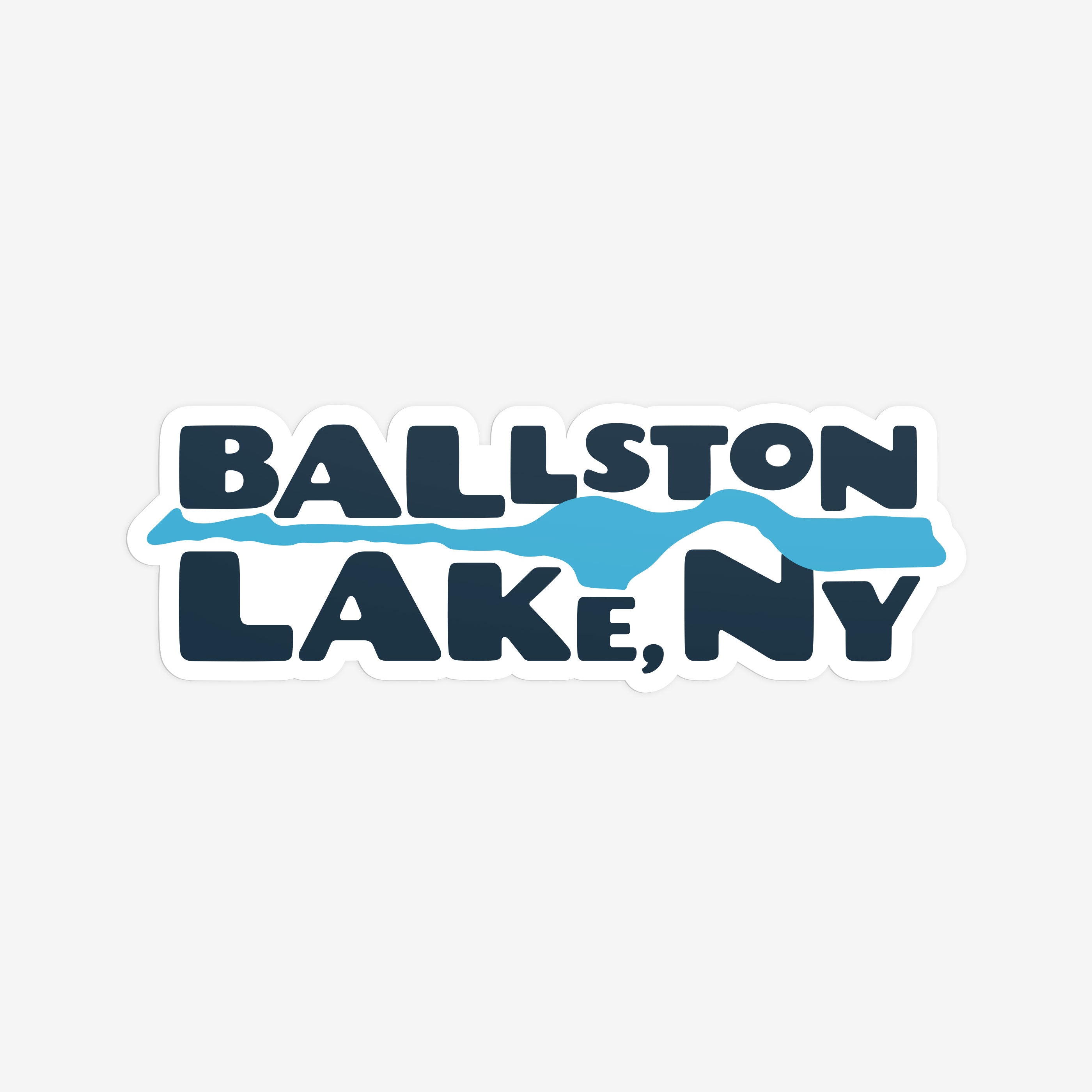 Ballston Lake Sticker