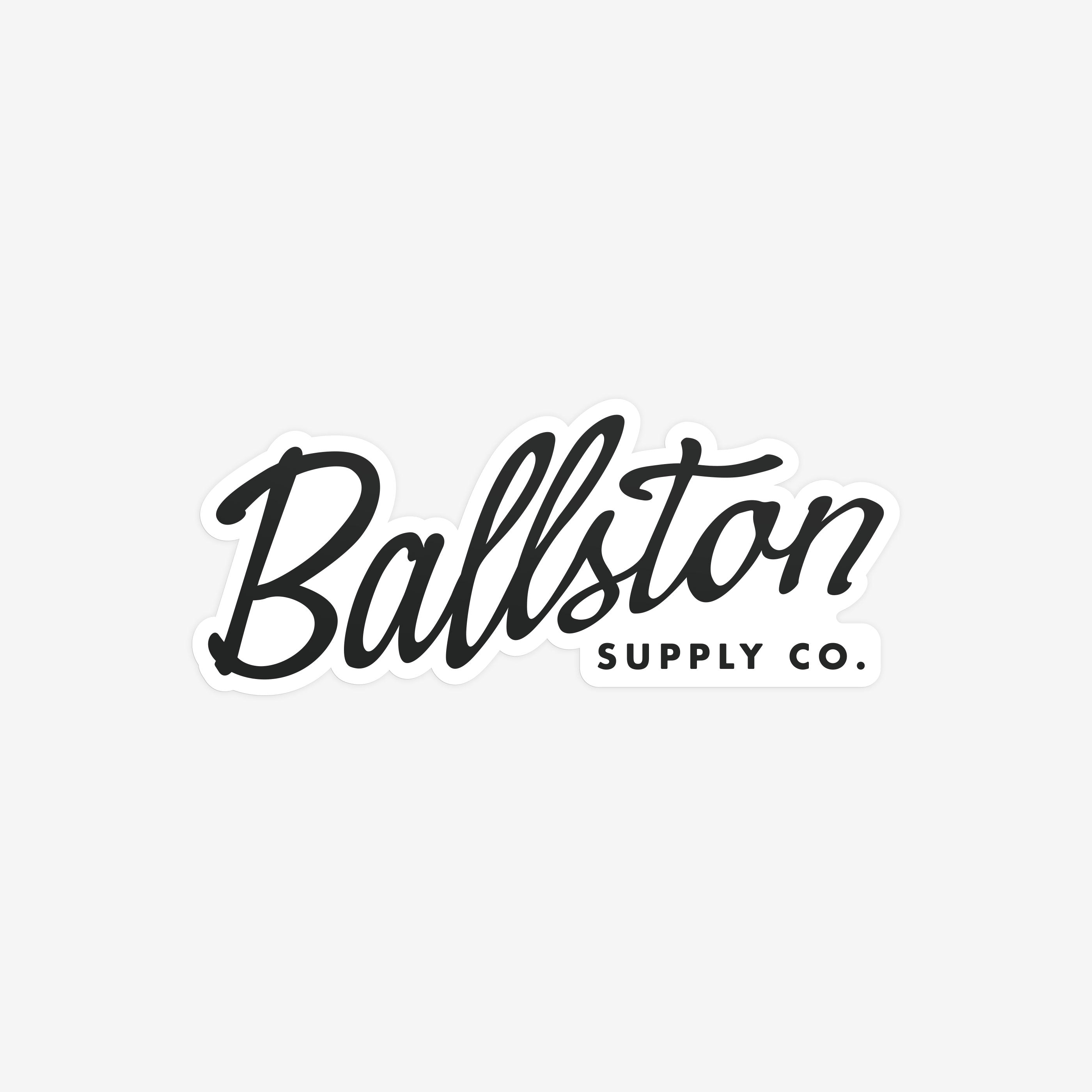 Ballston Logo Sticker