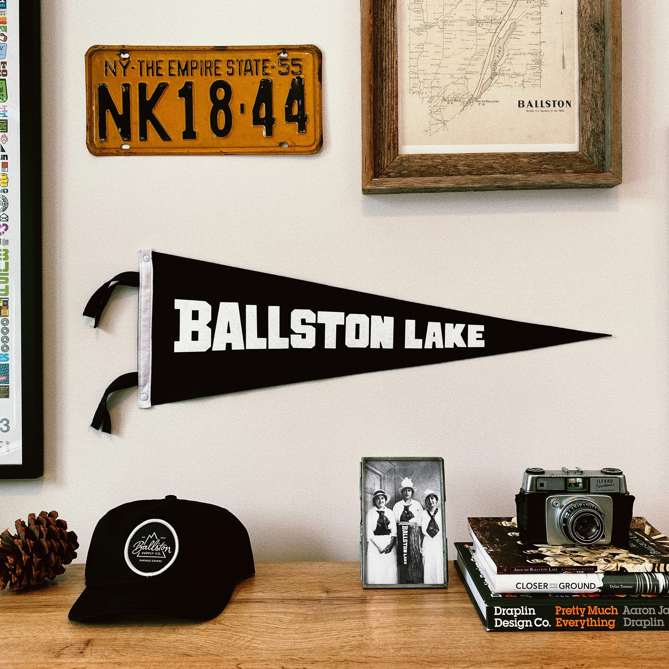 Ballston Lake Vintage Pennant